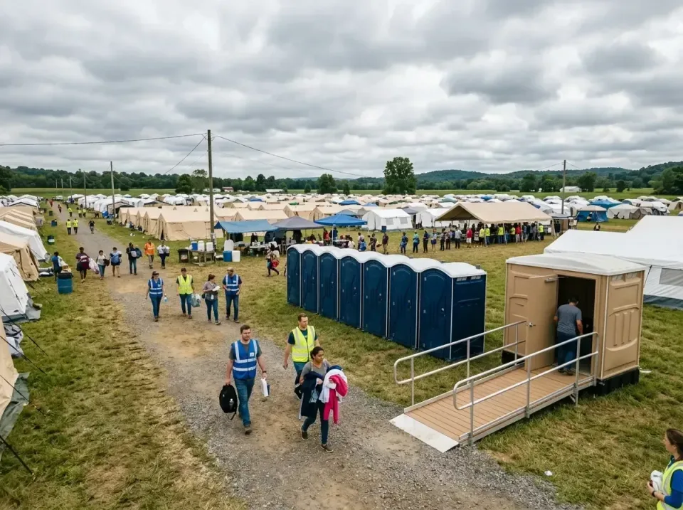 disaster-relief-camp-restrooms-010 — frequently asked questions, Dumpster & Portable Bathrooms Rental in Monroe, OH